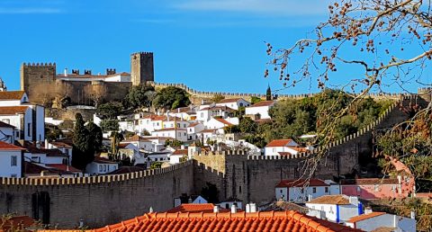 The castle of Obidos, Portugal, by Mirela Felicia Catalinoiu